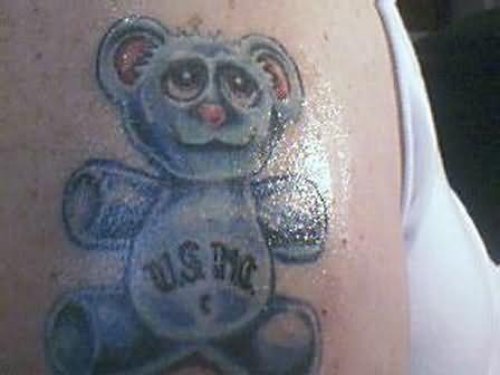 Simple Bear Tattoo