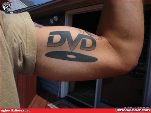 Biceps DVD Tattoo
