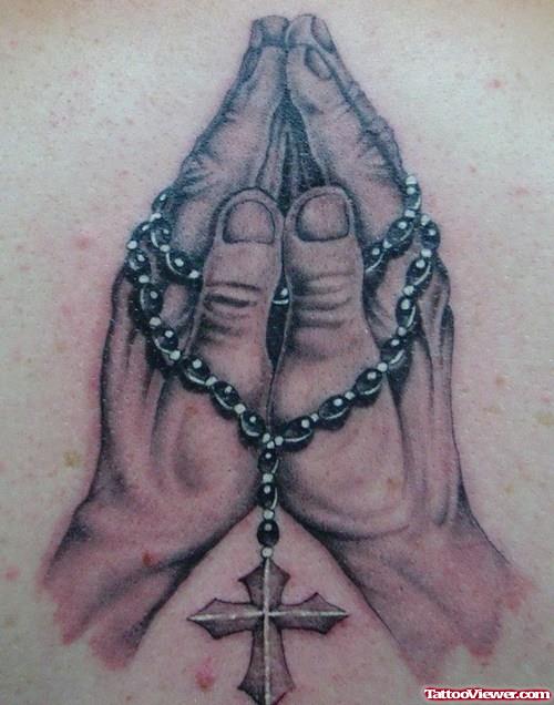 Religious Tattoo On Biceps