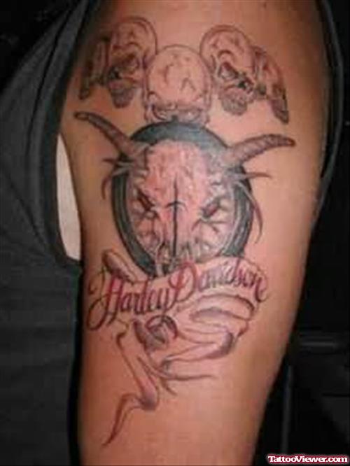 Harley Davidson Tattoo Design