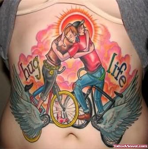 Love For Bikes - Bike Tattoo