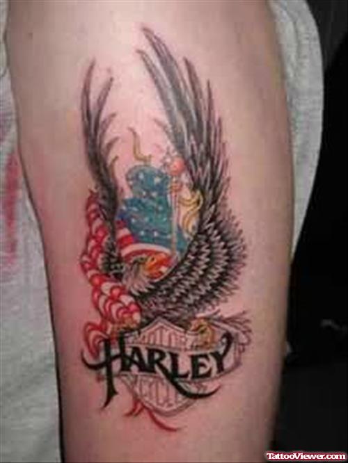 Harley Bike Lover - Tattoo Picture