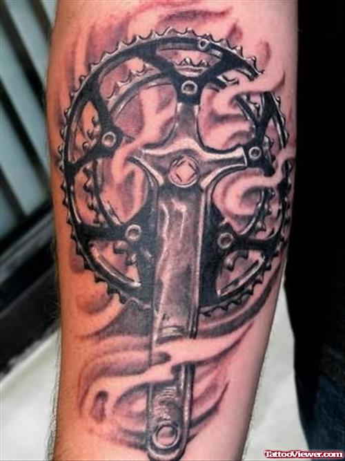 Chainset Tattoo On Arm
