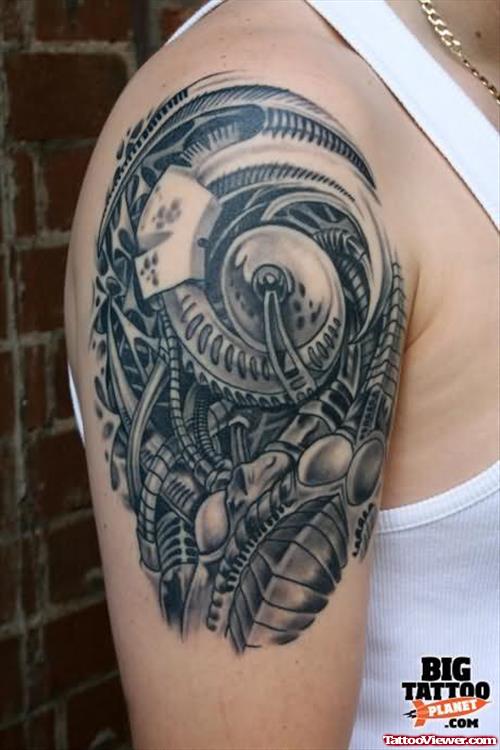 Terry Fuller Tattoo On Shoulder