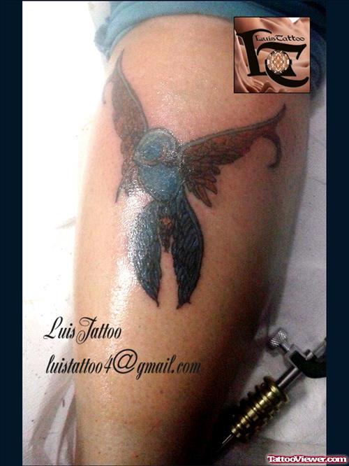 Colibri Flying Bird Tattoo