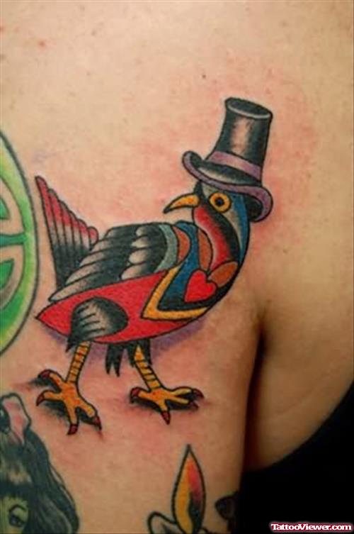 Traditional Bird Tattoo