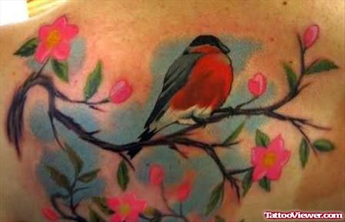 Bird Nestling - Bird Tattoo