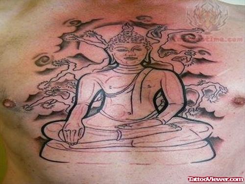 Japanese Buddha Tattoo Design
