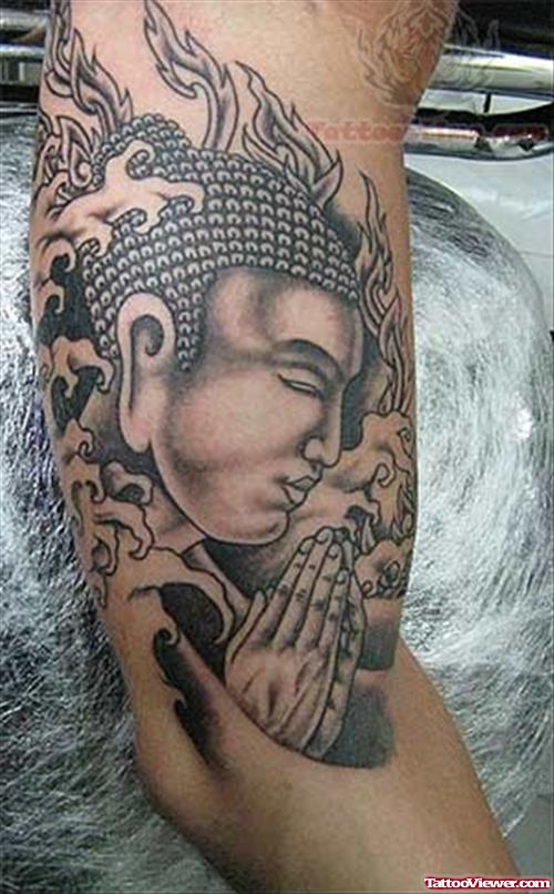 Buddha Pray Tattoo