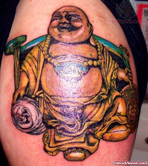 Buddha Large Tattoo