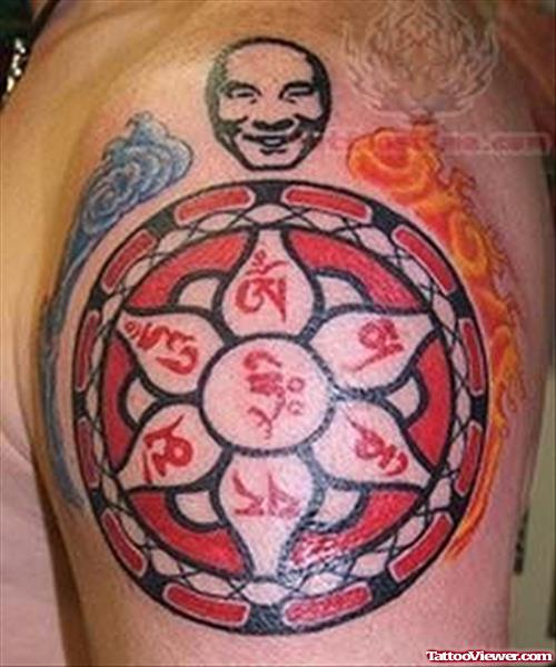 Awesome Buddhist Tattoo