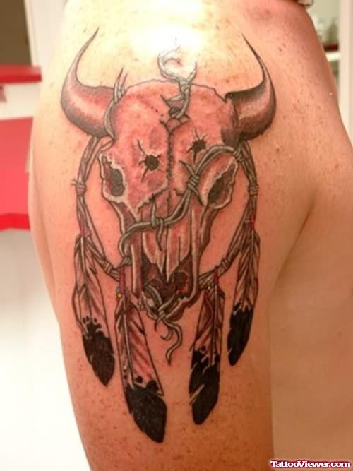Classical Bull Tattoo