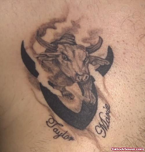 Taylor Bull Tattoo