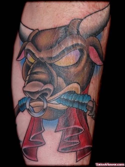 Killa Bull Tattoo