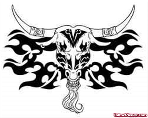 Red Bull Tattoo Design
