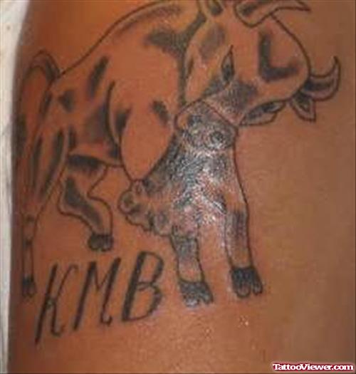 Extreme Bull Tattoo For Body