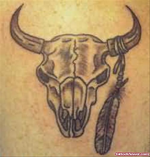 Expressing Bull Tattoo