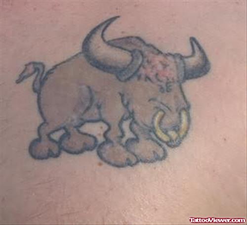 Concluding Bull Tattoo