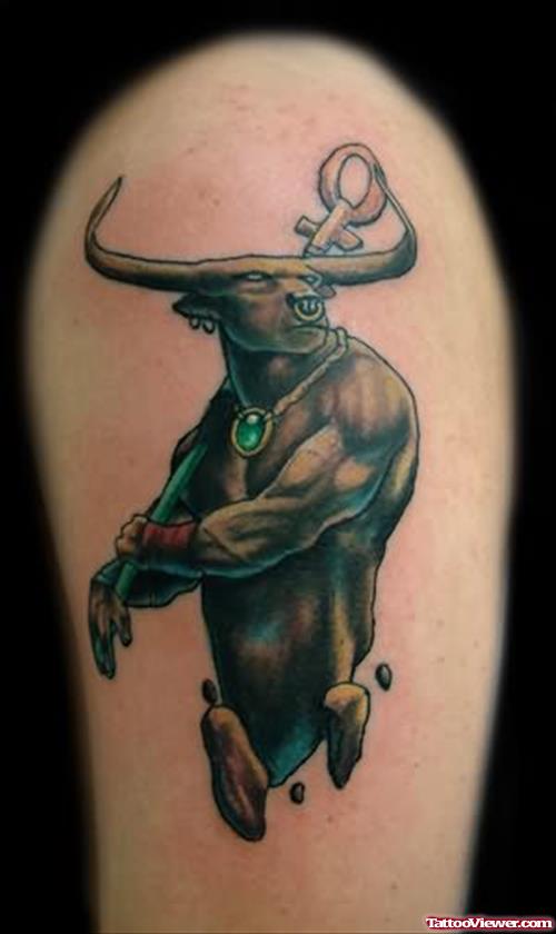 Bull Tattoos Pictures