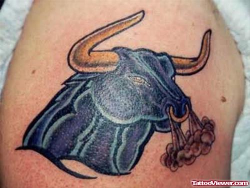 Best Bull Tattoo design