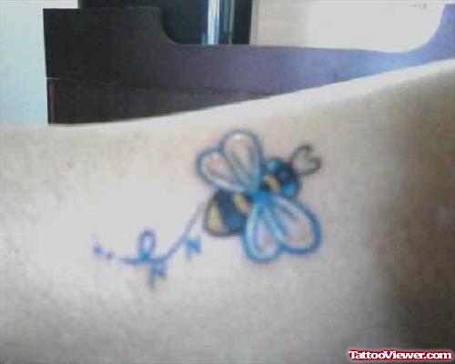 My Cute Bumblebee Tattoo