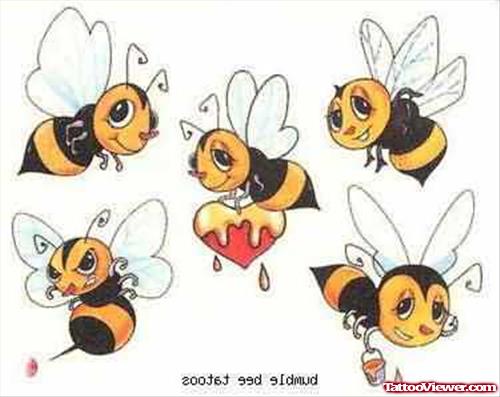 Bumble Bee Tattoos Honesty