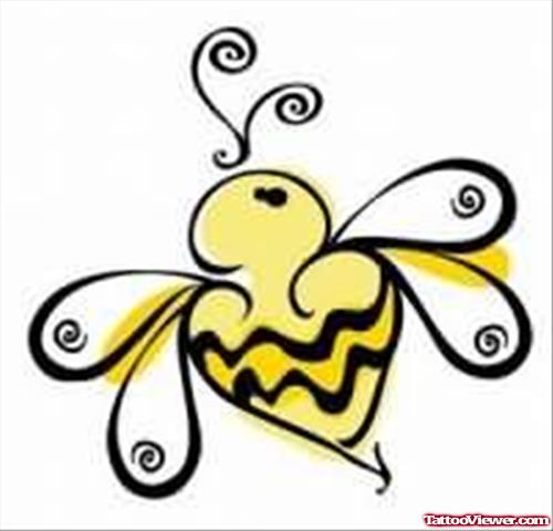 Bumblebee Symbol Tattoo