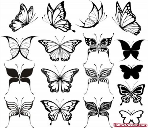 Latest Butterfly Tattoos Designs