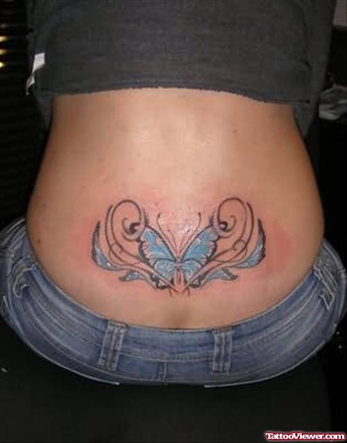 Butterfly Tattoo Back
