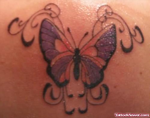 Butterfly Tattoo By Tattoostime.com