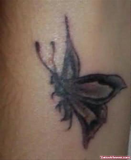 Simple Butterfly Tattoo Image