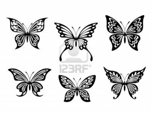 Butterflies Tattoos Designs