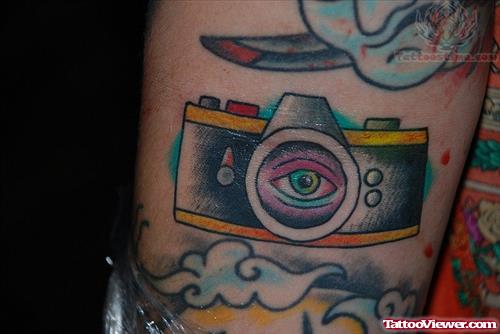 Camera Eye Tattoo