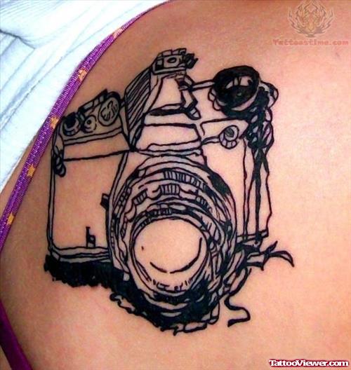 Homemade Camera Tattoo