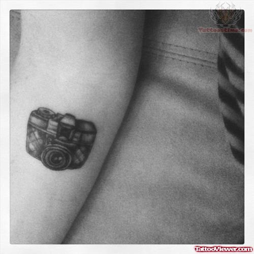 Best Black Camera Tattoo