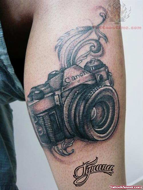 Canon Orignal Camera Tattoo