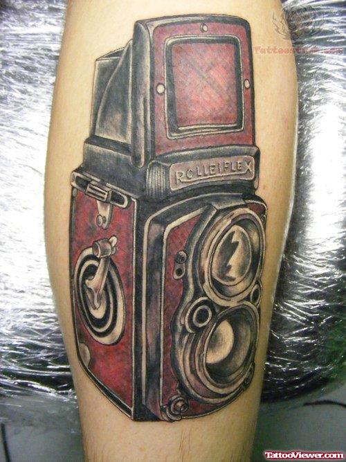 RollieIplex Camera Tattoo