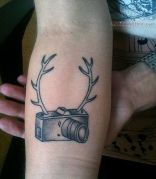 Horny Camera Tattoo