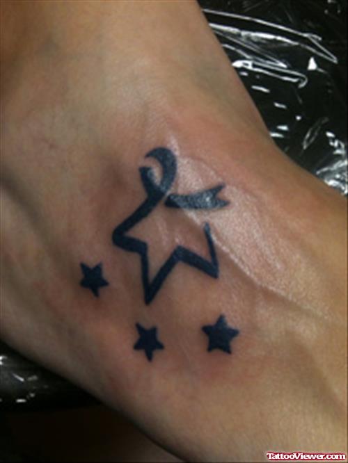Star Colon Cancer Tattoo
