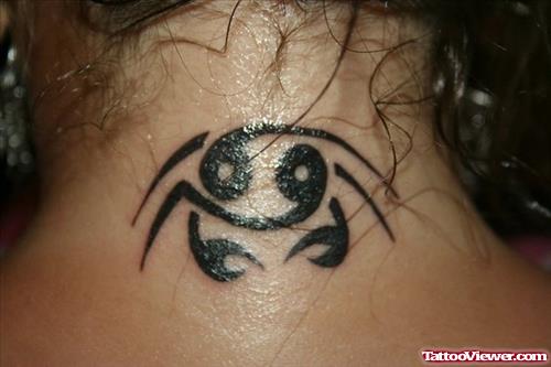 Nape Cancer Tattoo