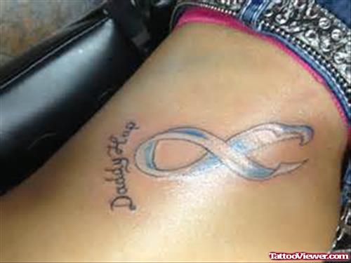 Lung Cancer Symbol Tattoo