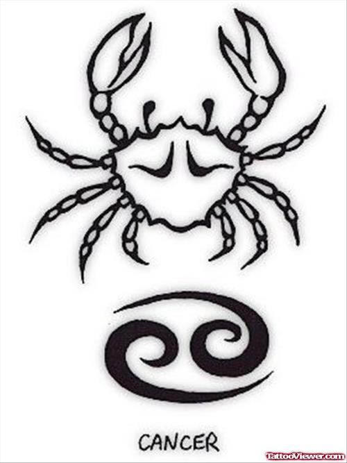 Zodiac Breast Cancer Tattoos Designs