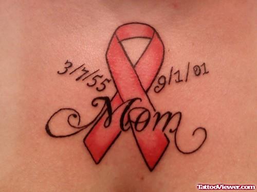Lung Cancer Tattoo For Women