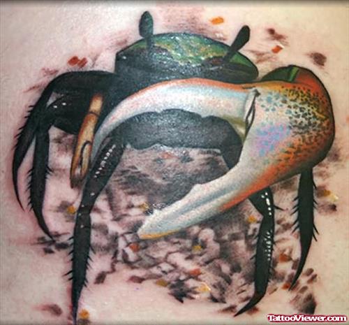 Crab Cancer Tattoo