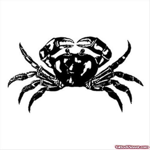 Crab Cancer Tattoo Design