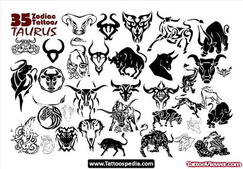 Awesome Zodiac And Cancer Tattoos Designs