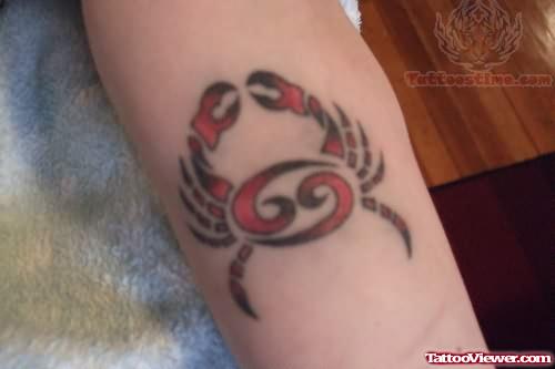 Cancer Tattoo On Arm
