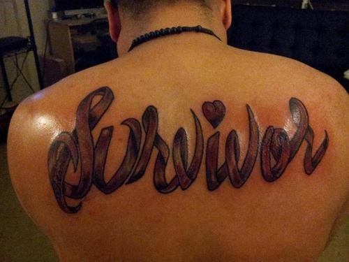 Cancer Survivor Tattoos for Men