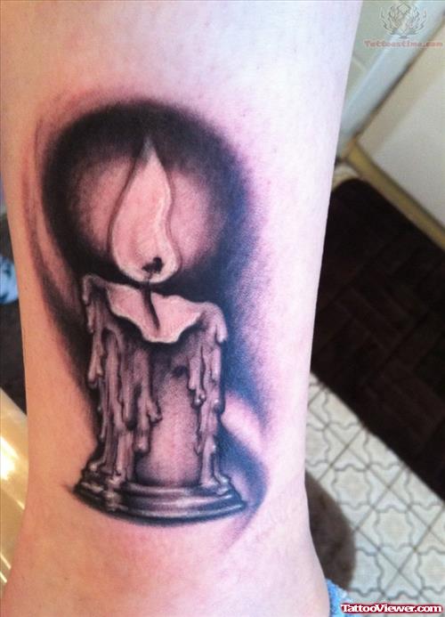 Candle Light Tattoo