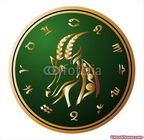 Zodiac Capricorn Tattoos